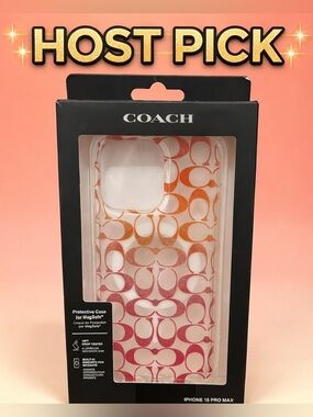 Coach Ombre Signature MagSafe iPhone 15 Pro Max Case